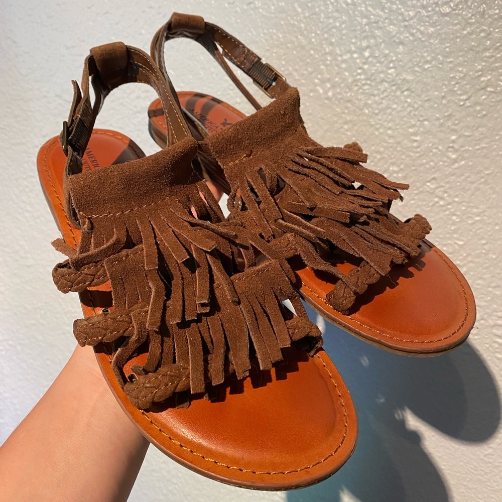 American Eagle Moccasin-Inspired Sandals